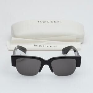 McQueen Graffiti Rectangular Sunglasses Men's AM 0405S